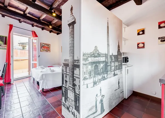 דירה Romantic House With Terrace